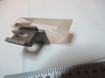 OPTICAL MOUNTED GLASS PRISM MIL SPEC OPTICS AS PICTURED &FT-5-64