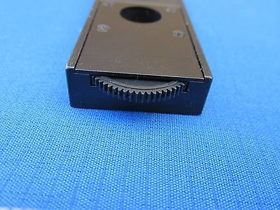 MICROSCOPE PART FILTER SLIDE ROTABLE A. STOP NIKON JAPAN AS IS BIN#F9-03