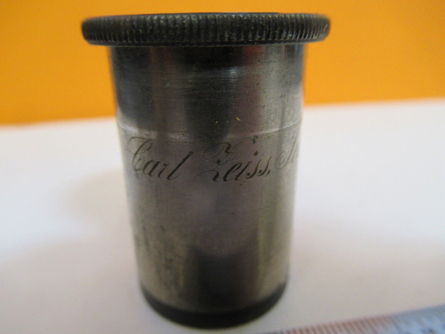 ANTIQUE CARL ZEISS "1" EYEPIECE OPTICS MICROSCOPE PART as pictured A2-A-20