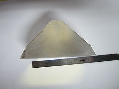 OPTICAL HUGE PRISM COATED [chips on corners] LASER OPTICS AS IS BIN#M7-R-19