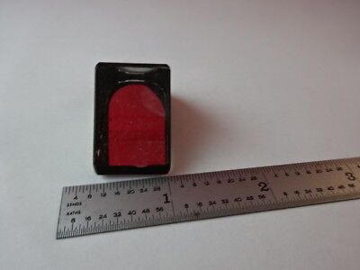 OPTICAL GLASS PRISM OLYMPUS MICROSCOPE PART OPTICS  AS IS #45-A-08