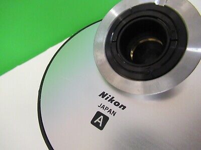 NIKON NOSEPIECE TURRET MICROSCOPE PART OPTICS AS PICTURED &15-A-29