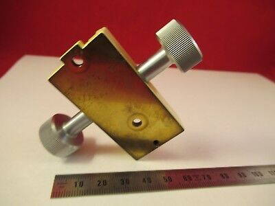 WILD SWISS M11 BRASS MICROMETER ASSEMBLY MICROSCOPE PART AS PICTURED &FT-4-114