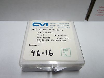 OPTICAL CVI LENS LASER OPTICS BIN#46-16