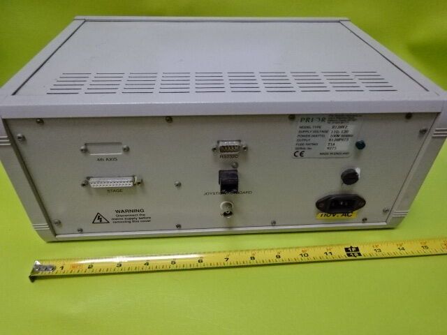 FOR PARTS  PRIOR ENGLAND H128V2 STAGE MICROSCOPE MODULE POSITIONING AS IS #TD-3