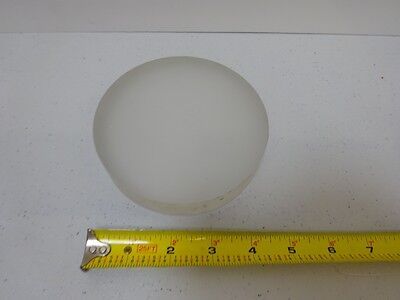 OPTICAL LARGE HEAVY FLAT PREFORM LENS LASER OPTICS BIN#P4-B-07