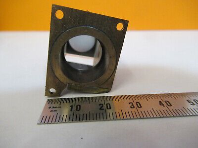 ANTIQUE BRASS MOUNTED BAUSCH LOMB PRISM MICROSCOPE PART AS PICTURED &P2-A-125