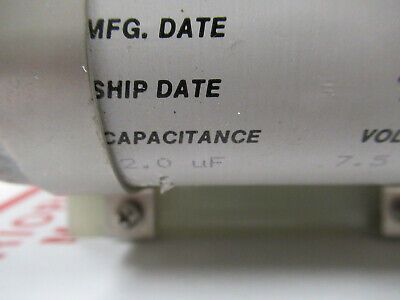 ACOPIAN HIGH VOLTAGE 7.5KV POWER SUPPLY WITH CAPACITOR HV AS PICTURED &3K-FT-44