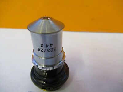 ANTIQUE SPENCER BUFFALO FLUORITE LENS 44X MICROSCOPE PART AS PICTURED P9-A-58