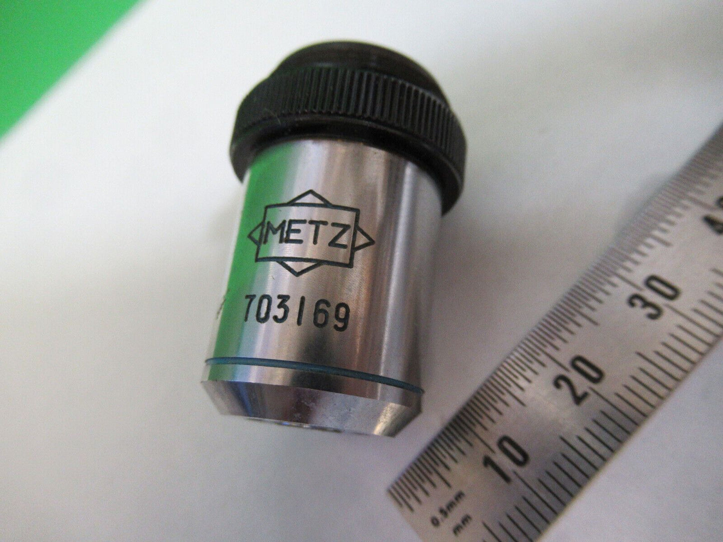 METZ  10X OBJECTIVE LENS MICROSCOPE PART AS PICTURED G5-A-100