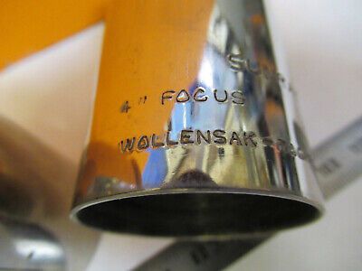 WOLLENSAK 4" FOCUS MOUNTED LENS INSPECTION MICROSCOPE PART AS PICTURED &8Y-A-67