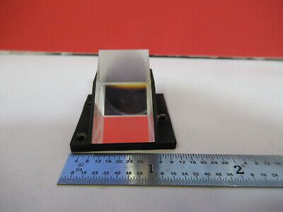 LEITZ GERMANY GLASS PRISM HEAD MICROSCOPE PART OPTICS AS PICTURED #B9-A-40