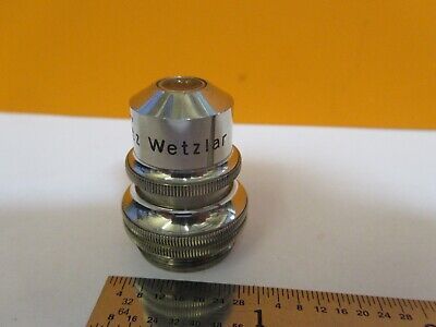 ANTIQUE ERNST LEITZ WETZLAR 14mm OBJECTIVE MICROSCOPE PART AS PICTURED &A3-B-75