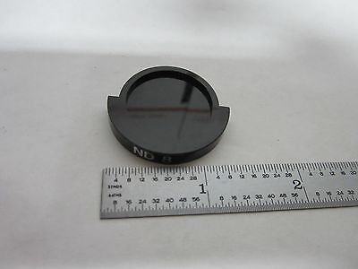 MICROSCOPE PART MITUTOYO JAPAN  FILTER ND 8 OPTICS  BIN#R5-42