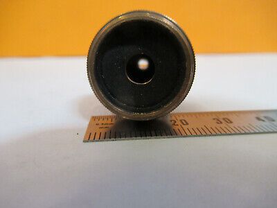 ANTIQUE ERNST LEITZ 1/12 BRASS OBJECTIVE MICROSCOPE PART AS PICTURED R7-A-56