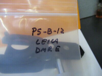 LEICA DMRE GERMANY CONDENSER HOLDER MICROSCOPE PART AS PICTURED P5-B-12