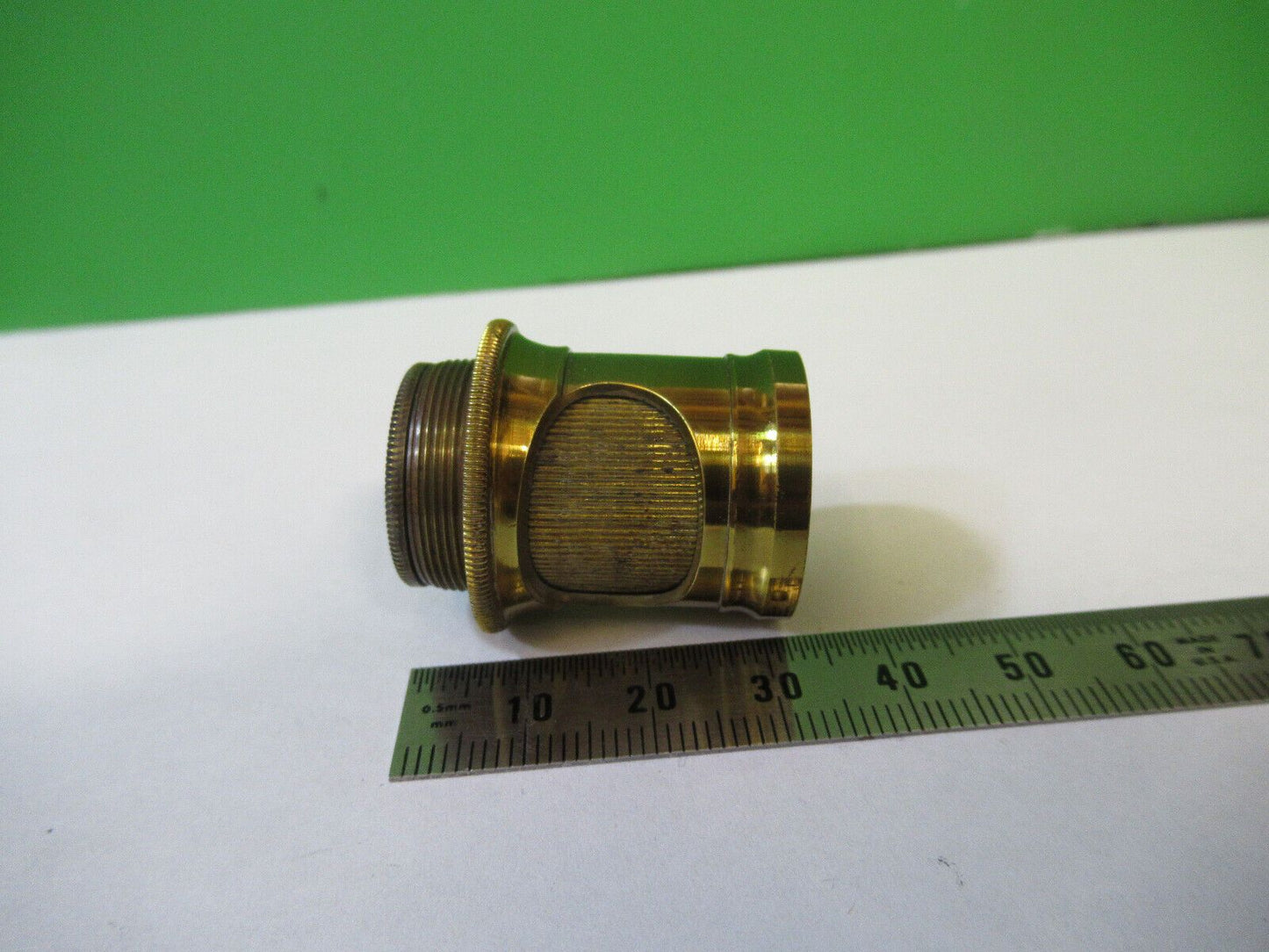 ANTIQUE BRASS HENRY CROUCH LONDON POL LENS MICROSCOPE AS PICTURED &22-A-17