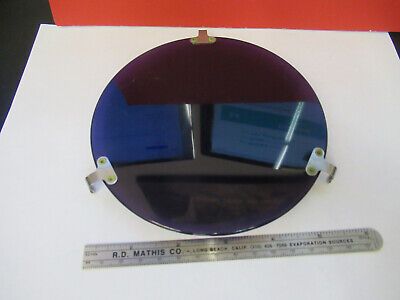 OPTICAL HUGE PLASTIC FILTER VIOLET PLATE OPTICS AS PICTURED &A7-B-31