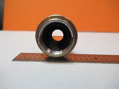 LEITZ GERMANY MICROSCOPE PART OBJECTIVE 10X /170 OPTICS AS PICTURED &FT-6-X13