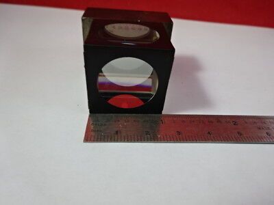 OLYMPUS JAPAN HEAD PRISM MICROSCOPE PART OPTICS AS IS #91-03