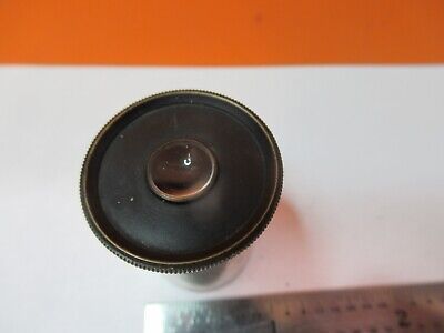 ANTIQUE CARL ZEISS JENA GERMANY EYEPIECE "1" MICROSCOPE PART AS PICTURED A3-B-93