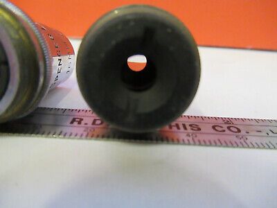 VINTAGE LOT SPENCER OBJECTIVE  10X 44X MICROSCOPE PART AS PICTURED #W8-FT-07