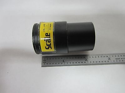 MICROSCOPE PART EYEPIECE NIKON JAPAN 10X/21  OPTICS AS IS BIN#R8-35