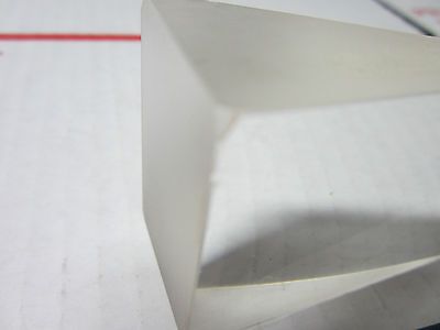 OPTICAL PRISM [small chip on corner] LASER OPTICS xvi BIN#4V-03