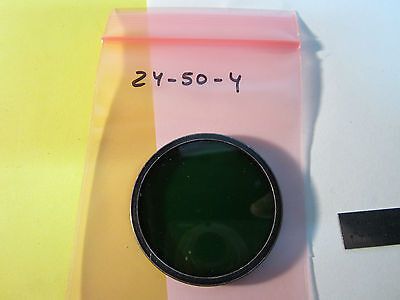 MICROSCOPE PART FILTER TIFFEN GREEN  OPTICS BIN#24-50-4