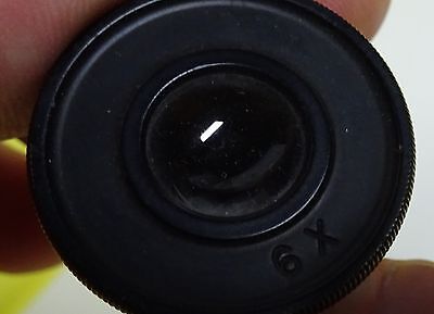 MICROSCOPE PART EYEPIECE ANTIQUE OCULAR  6X OPTICS  X8-46