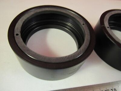 OPTICAL EMPTY ALUMINUM LENS HOLDER LOT OPTICS AS PICTURED &39-A-41B