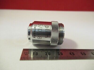 ROLYN OBJECTIVE 5X MICROSCOPE PART OPTICS AS PICTURED &12-A-52