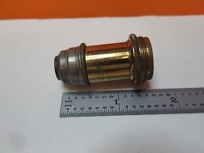 ANTIQUE LEITZ WETZLAR GERMANY objective "7" MICROSCOPE PART AS PICTURED &16-C-23