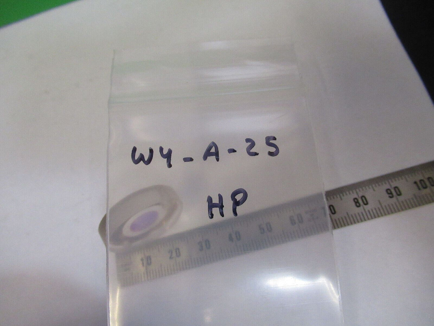 HP HEWLETT PACKARD OPTICAL GOLD COATED FLAT FUSED SILICA AS PICTURED #W4-A-25