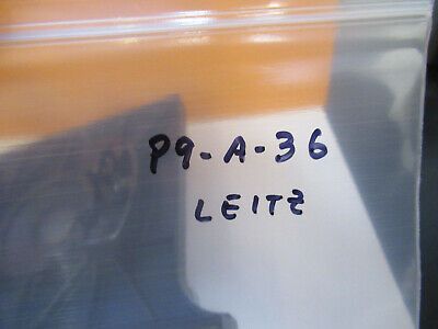 LEITZ WETZLAR GERMANY XY STAGE TABLE MICROSCOPE PART AS PICTURED &P9-A-36