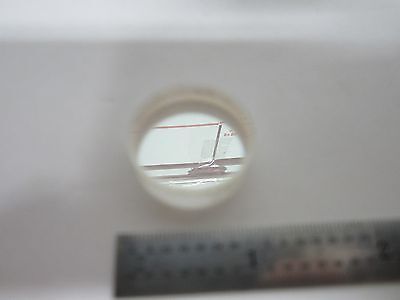 OPTICAL COATED FILTER LENS AS IS LASER OPTICS BIN#H2-08