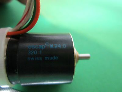 OPTICAL mini motor ESCAP k24.0 320:1 Swiss made LASER OPTICS POSITION BIN#A4-20