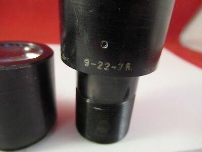 FOR PARTS LENSES FOR OCULAR EYEPIECE OPTICS MICROSCOPE PART AS PICTURED &66-A-98