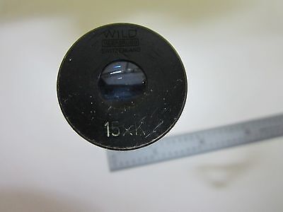 MICROSCOPE PART EYEPIECE WILD HEERBRUGG 15xK FAIR OPTICS AS IS BIN#19V-B-33