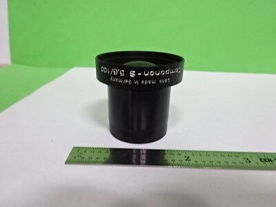 SCHNEIDER KREUZNACH GERMANY LENS COMPONON-S 5,6/100 14101747 OPTICS AS IS #AF-08