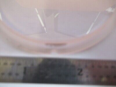 GLASS DIFFUSER STAGE PLATE MICROSCOPE PART OPTICS AS PICTURED &7B-B-197