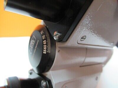 ZEISS GERMANY BINOCULAR HEAD OPTICS MICROSCOPE PART AS PICTURED &FT-5-74