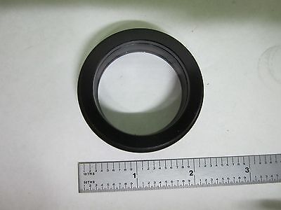 MICROSCOPE PART STEREO 15578 OBJECTIVE COVER LENS OPTICS AS IS BIN#T2-12