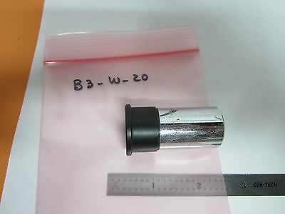 MICROSCOPE PART EYEPIECE WILD HEERBRUGG SWISS 10xW OPTICS BIN#B3-W-20