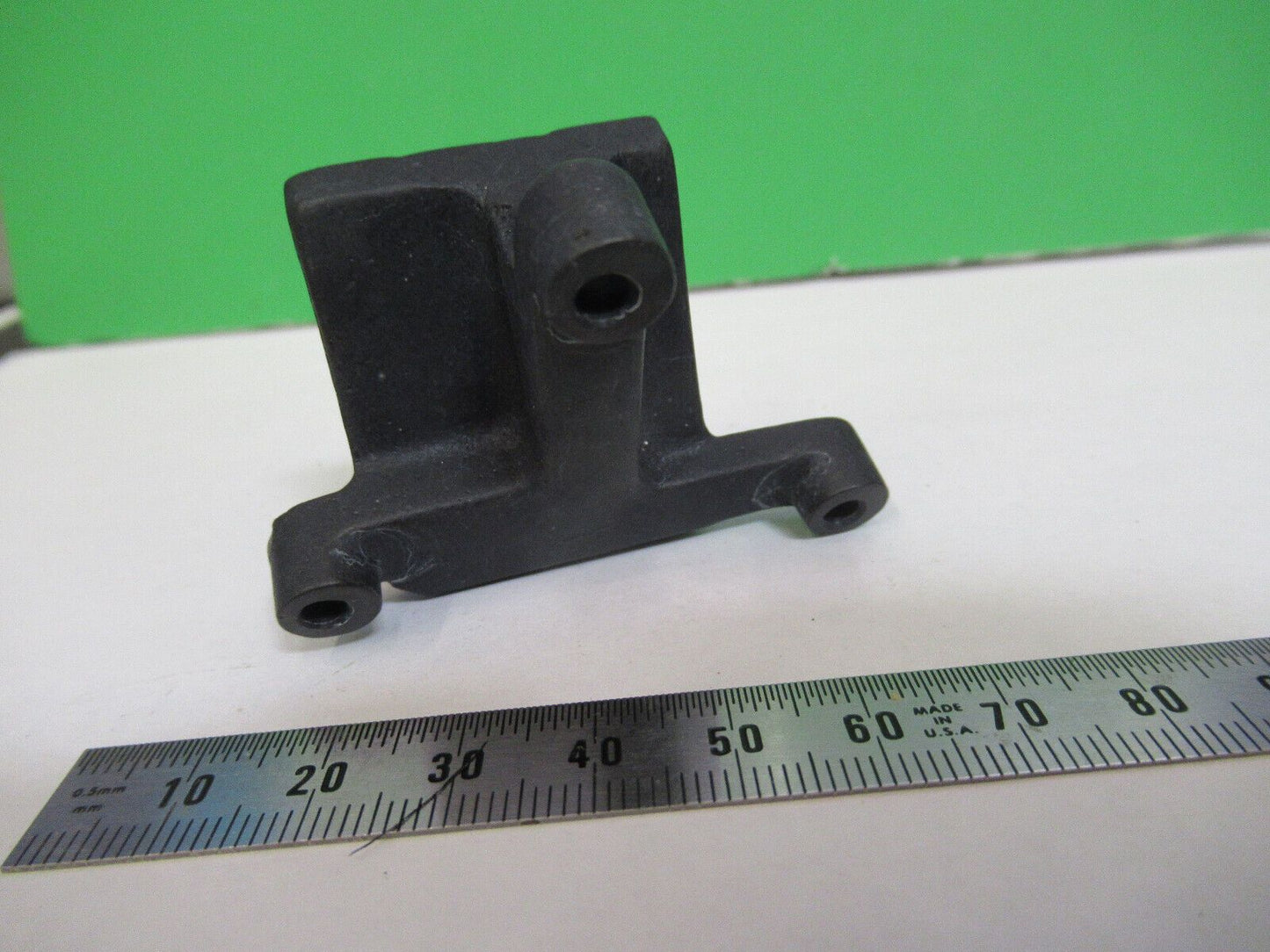 BAUSHC LOMB GLASS PRISM MOUNTED MICROSCOPE PART AS PICTURED &G2-A-130