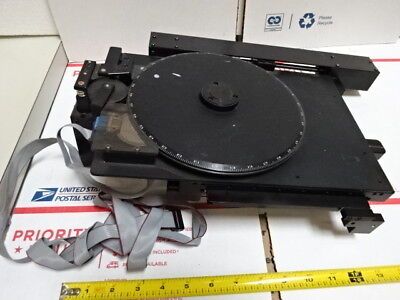 SEMPREX 12-9268 POLYVAR STAGE TABLE MICROMETER WAFER INSPECTION MICROSCOPE #TE-1