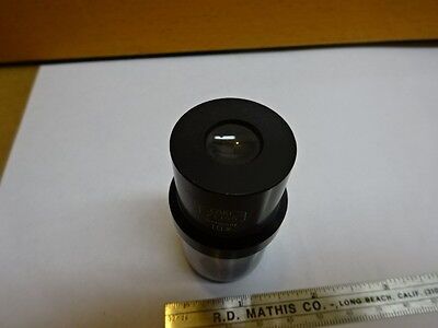 MICROSCOPE PART CARL ZEISS OCULAR EYEPIECE GERMANY 10X OPTICS AS IS #81-26