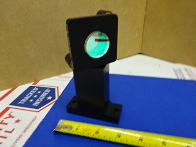 OPTICAL NEW FOCUS FLAT DICHROIC MIRROR COATED 488nm LASER OPTICS  AS IS #89-89