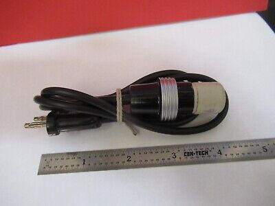 LEITZ WETZLAR GERMANY LAMP CABLE ASSEMBLY MICROSCOPE PART AS PICTURED &H6-A-46