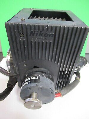 NIKON JAPAN LAMP ILLUMINATOR OPTICS MICROSCOPE PART AS PICTURED R7-B-22